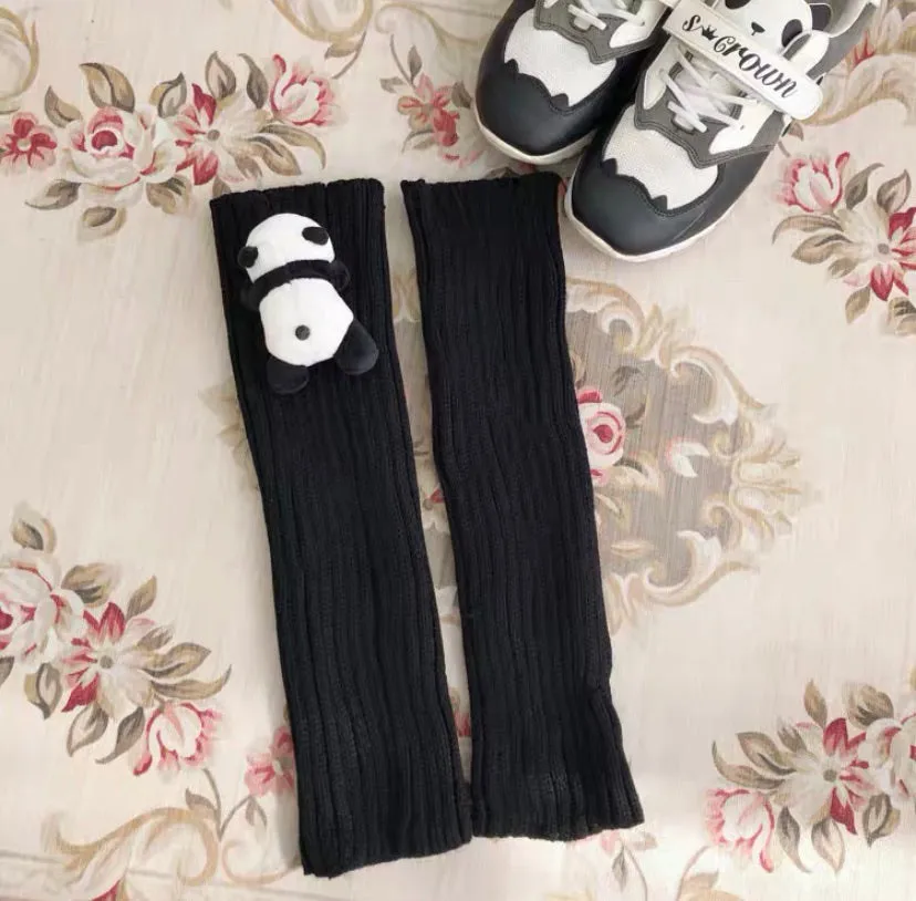 Cute Panda JK Knit Socks