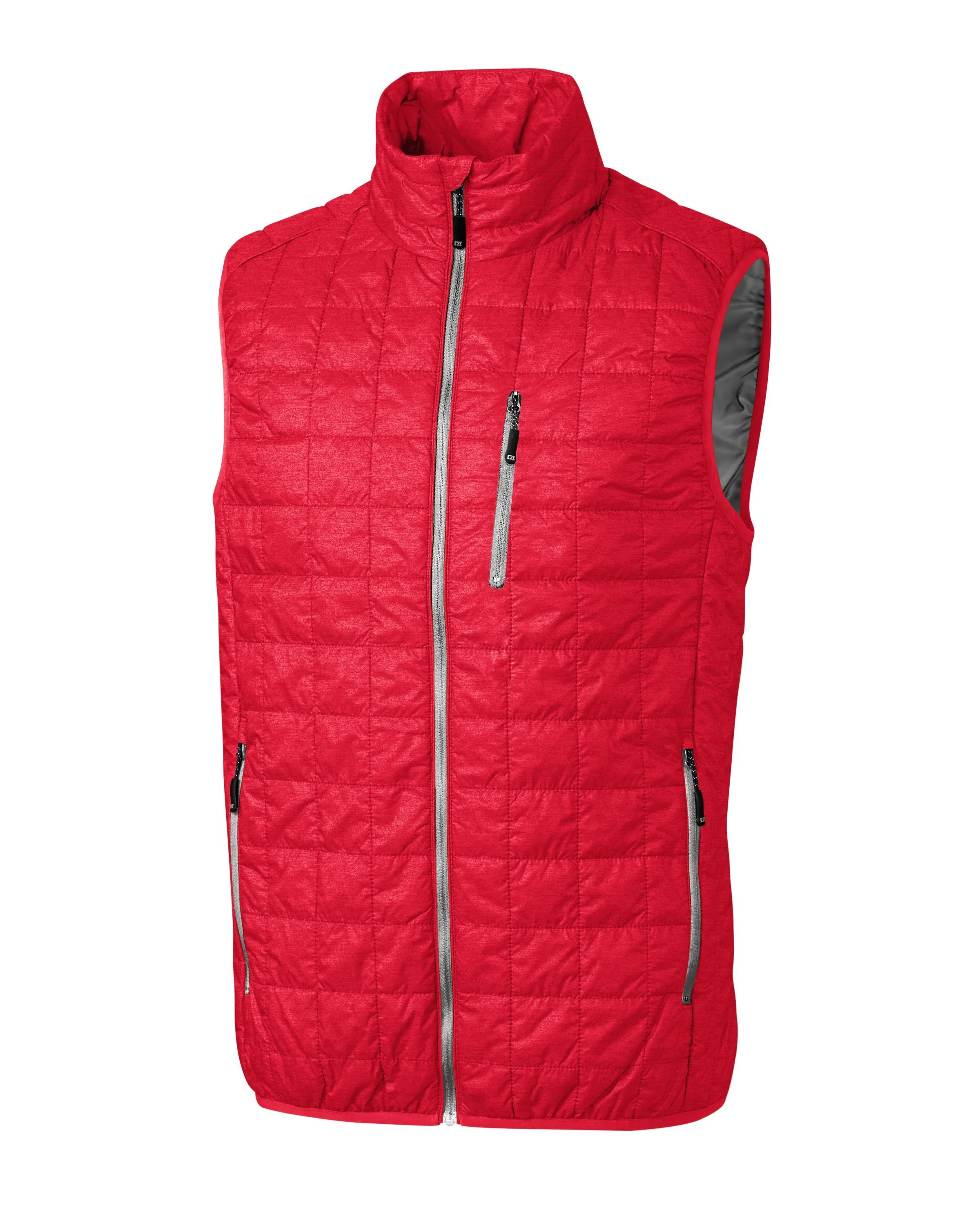 Cutter Buck Tall Rainier PrimaLoft Eco Insulated Full Zip Puffer Vest