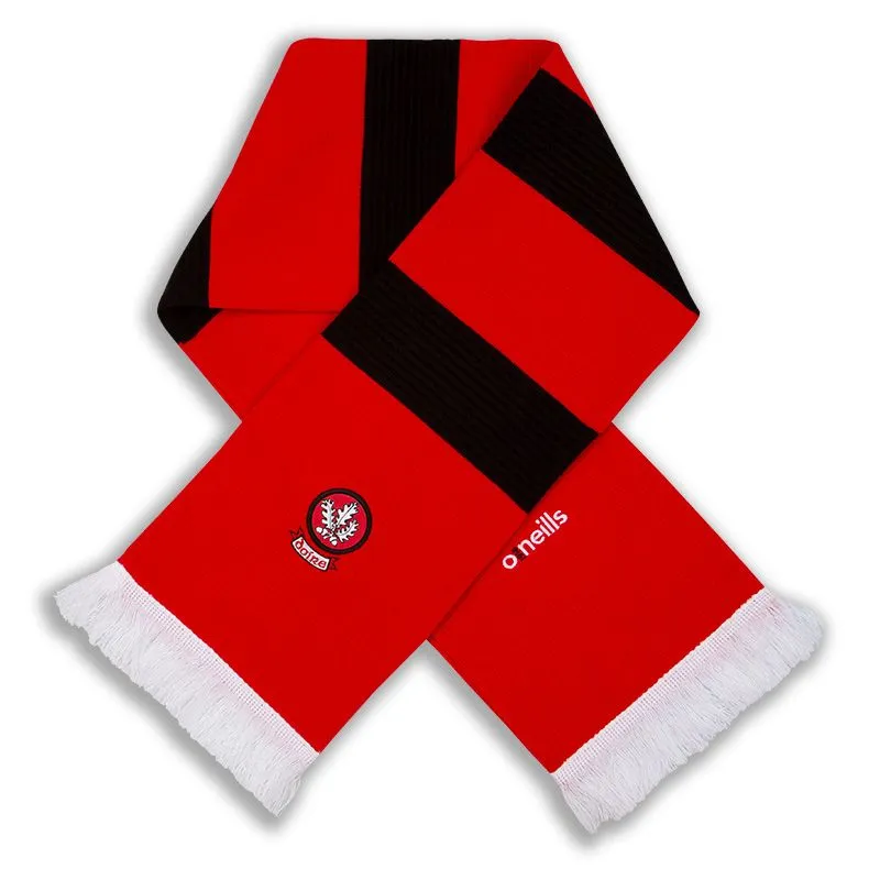 Derry GAA Ribbed Scarf