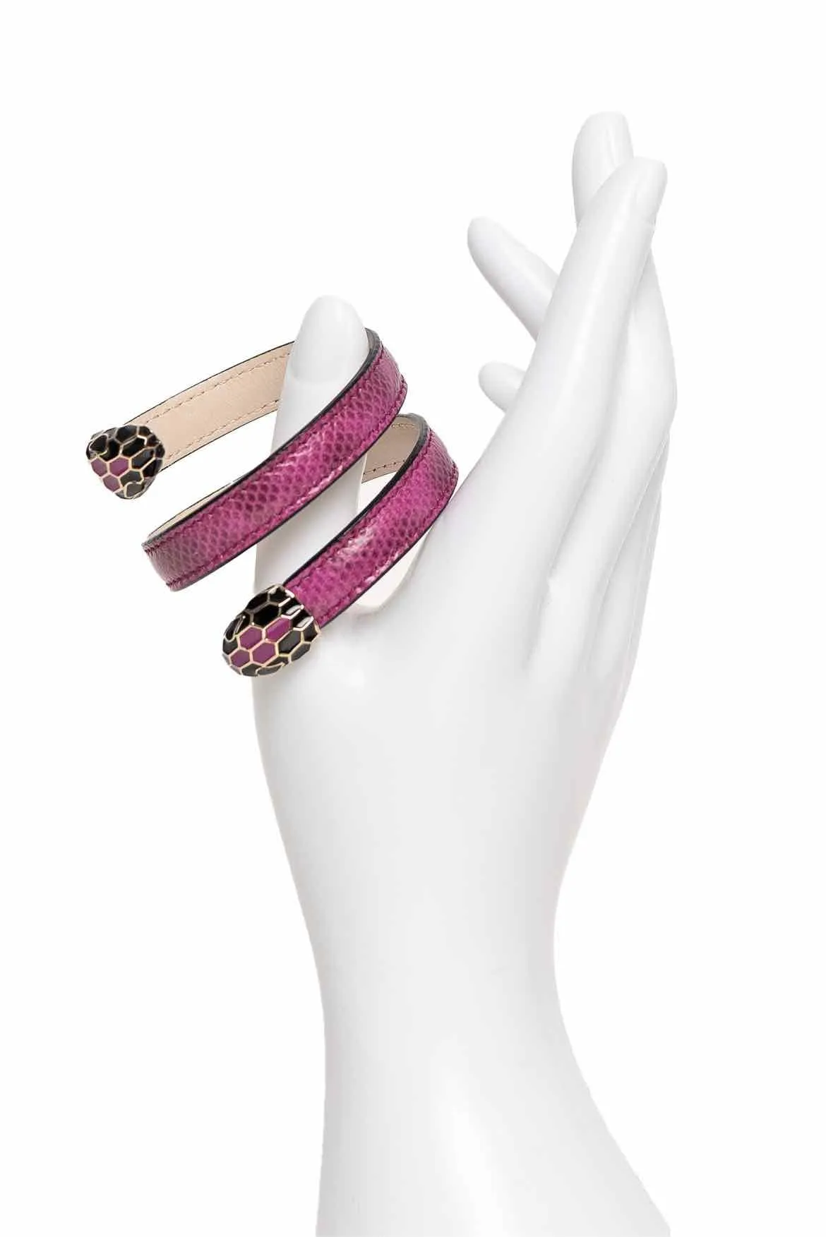 Serpenti Forever Leather Bracelet