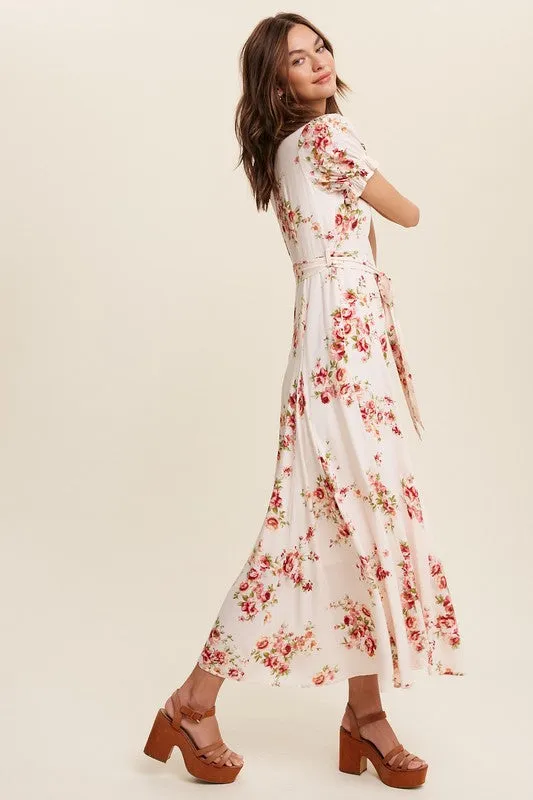 Floral Print Karson Maxi Dress