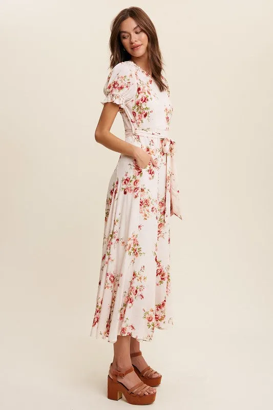 Floral Print Karson Maxi Dress