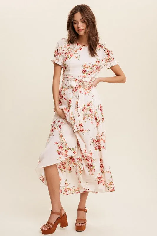 Floral Print Karson Maxi Dress