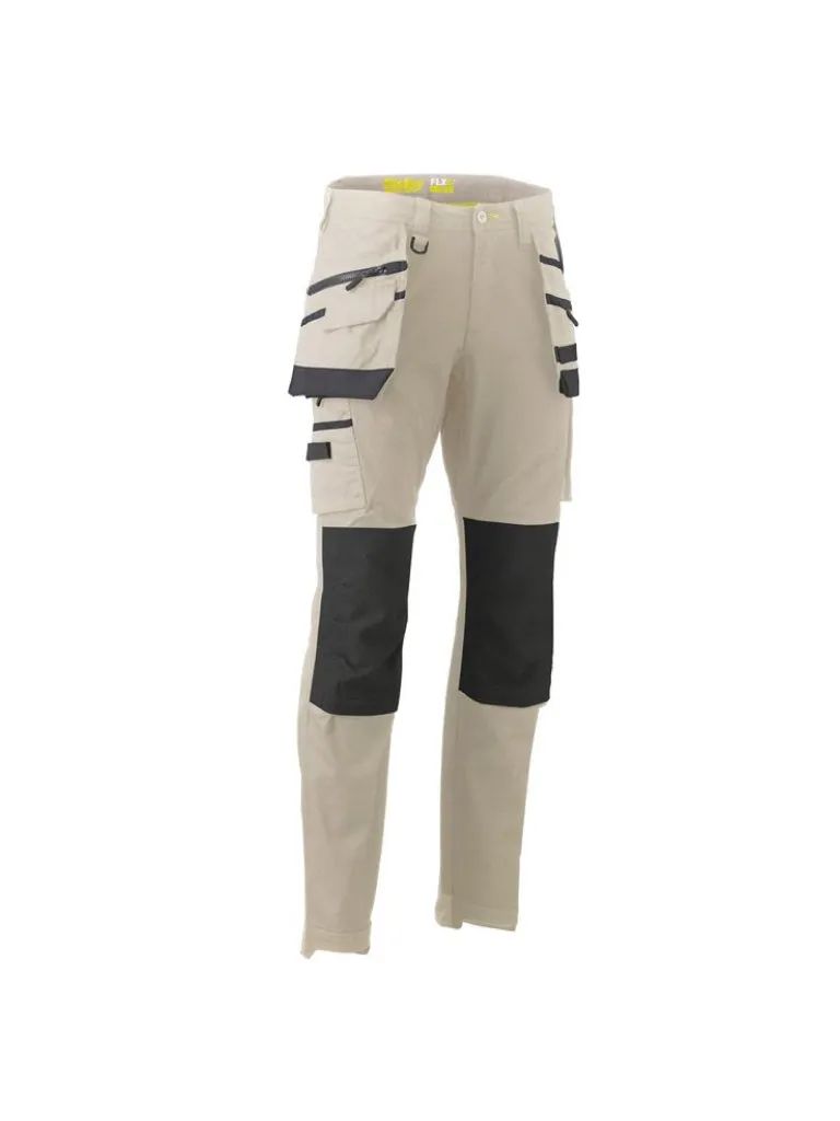 FLX & MOVE STRETCH UTILITY CARGO TROUSER WITH HOLSTER TOOL POCKETS