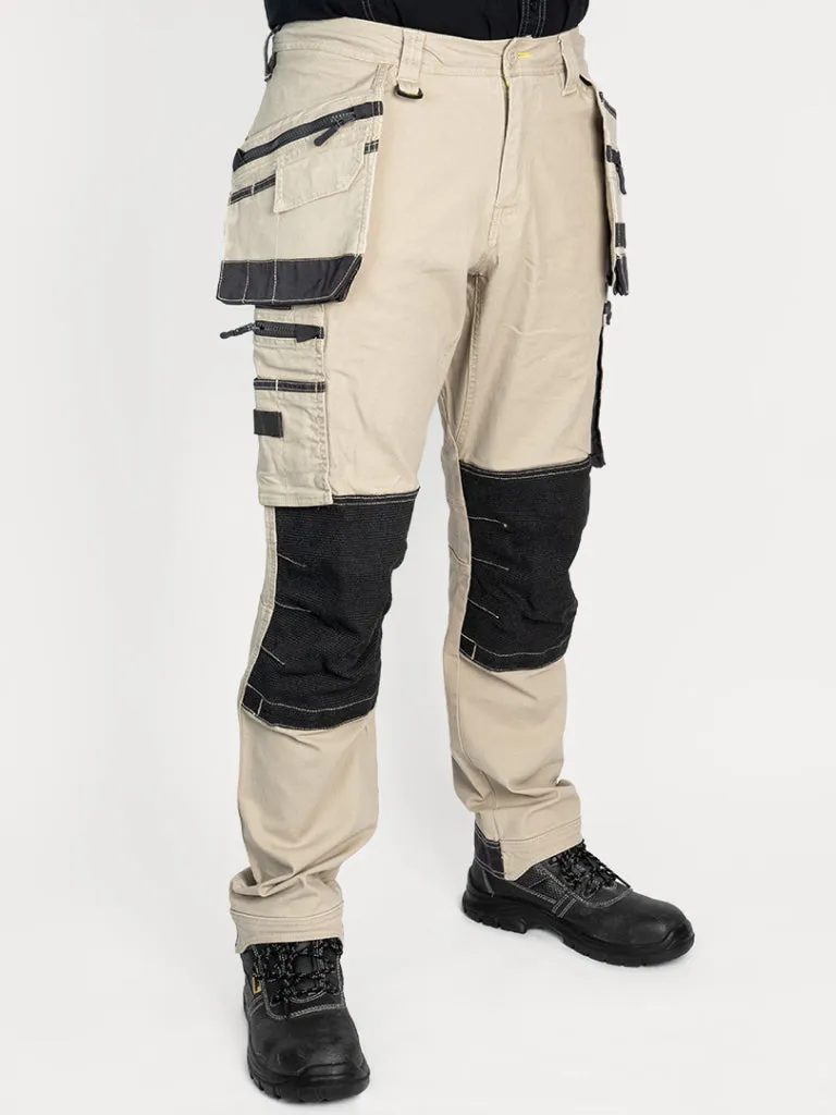 FLX & MOVE STRETCH UTILITY CARGO TROUSER WITH HOLSTER TOOL POCKETS