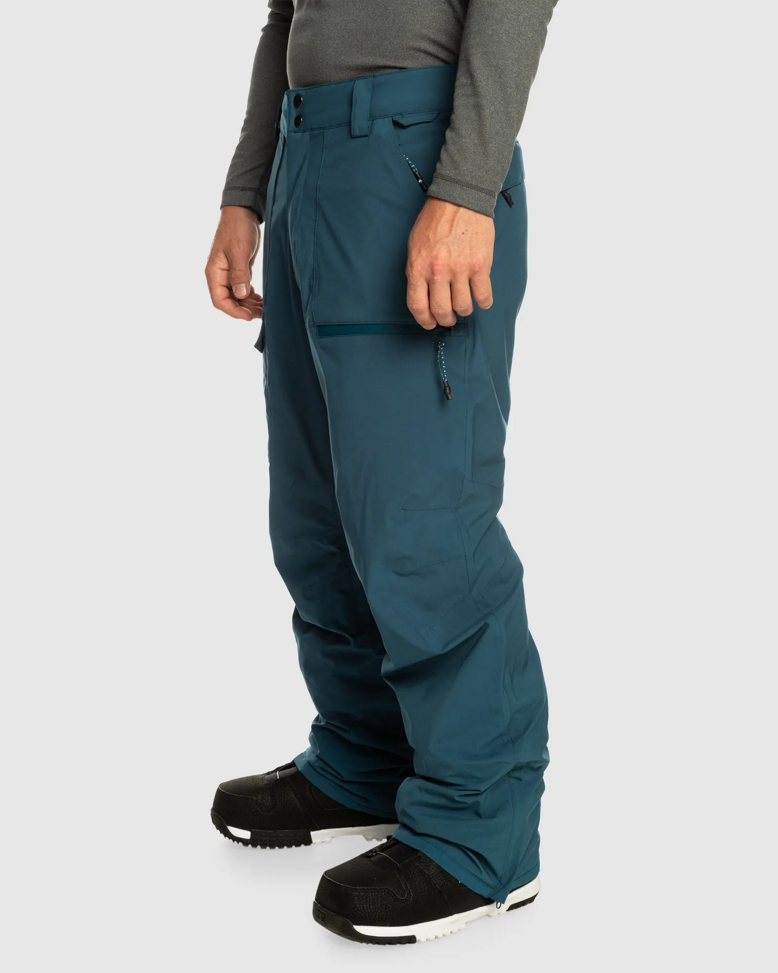 Functional men's shell snow pants