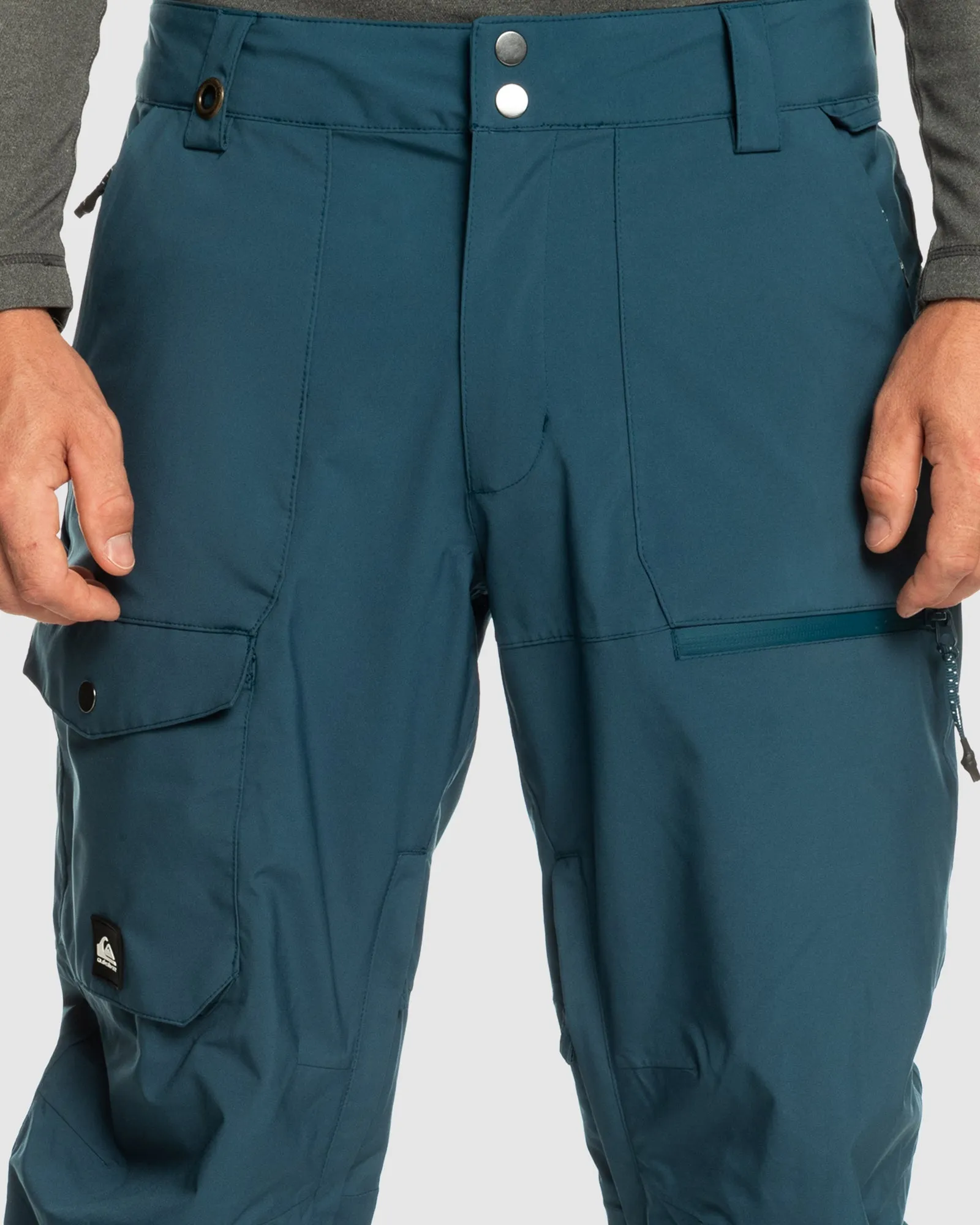 Functional men's shell snow pants