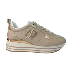 Beige Women's Sneakers by Gold & Gold