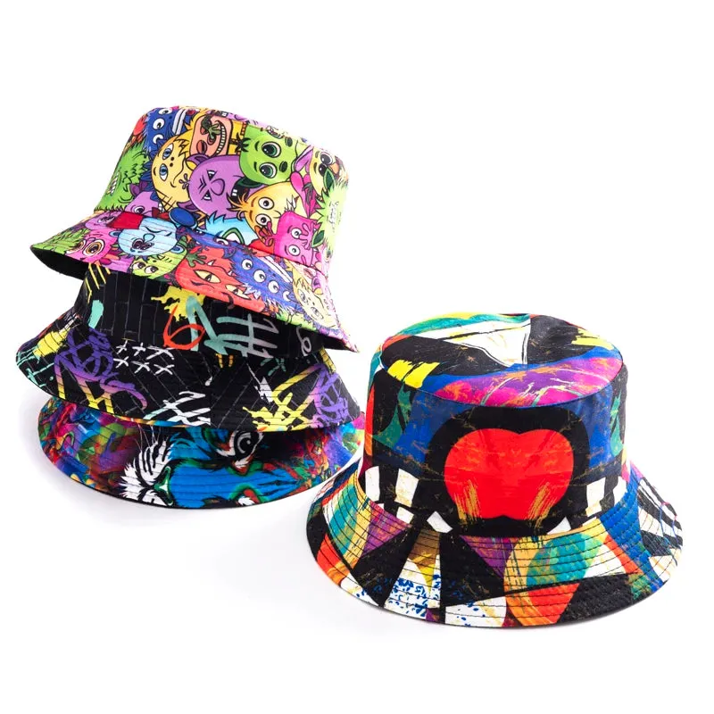 Graffiti Elf Bucket Hats