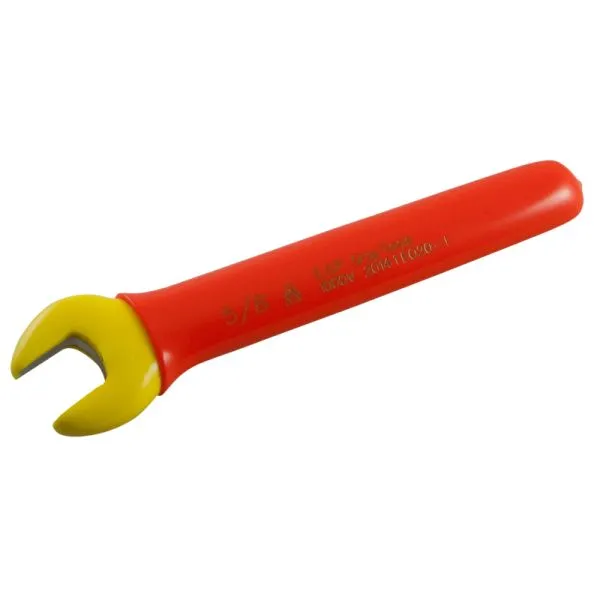 Gray Tools Open End Wrench. 1/4'' 1000V Insulated E08-I