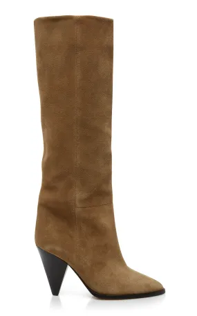 Stylish Suede Boots by Isabel Marant