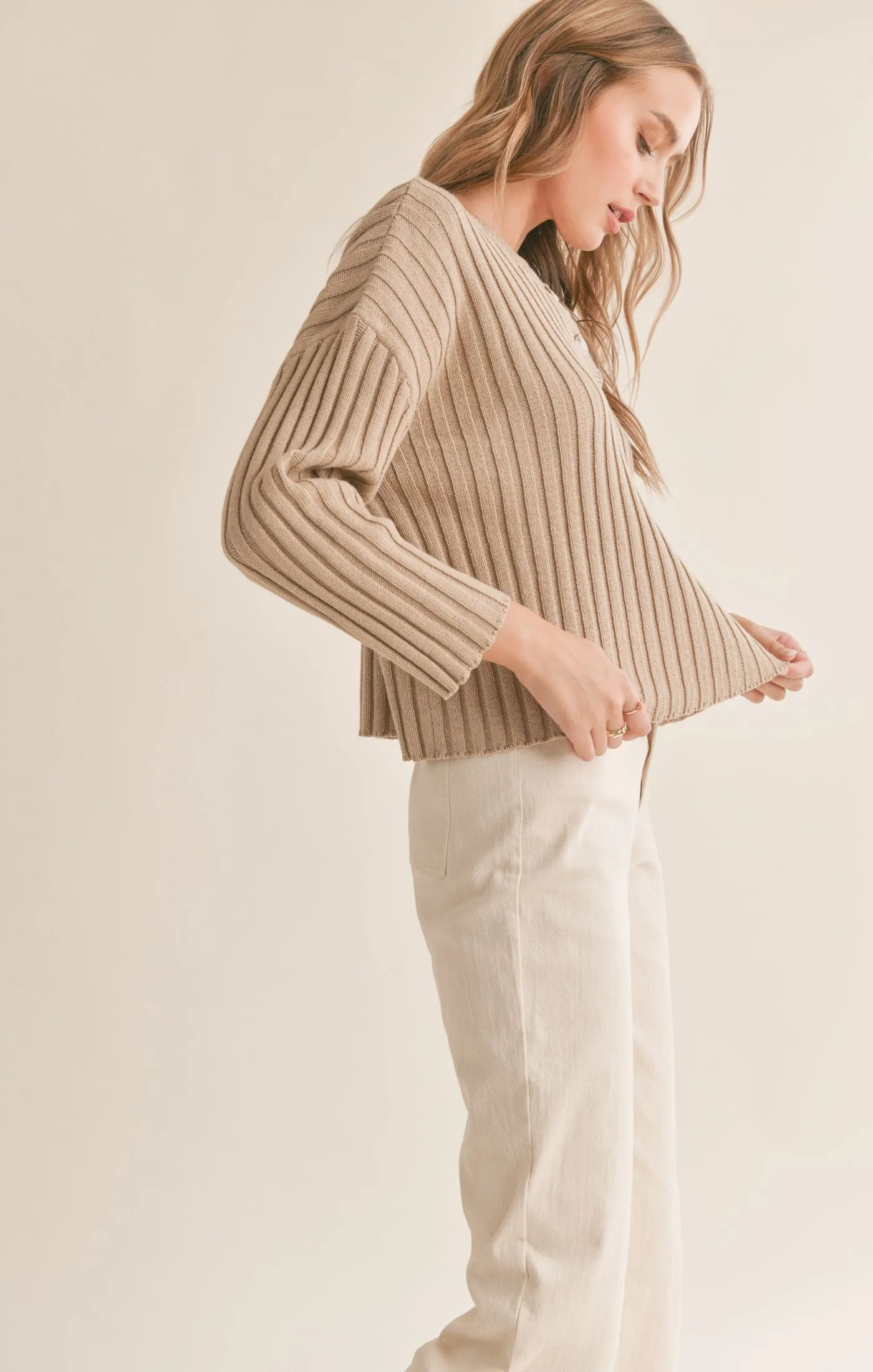 Jemma Sadie & Sage Ribbed Knit Top