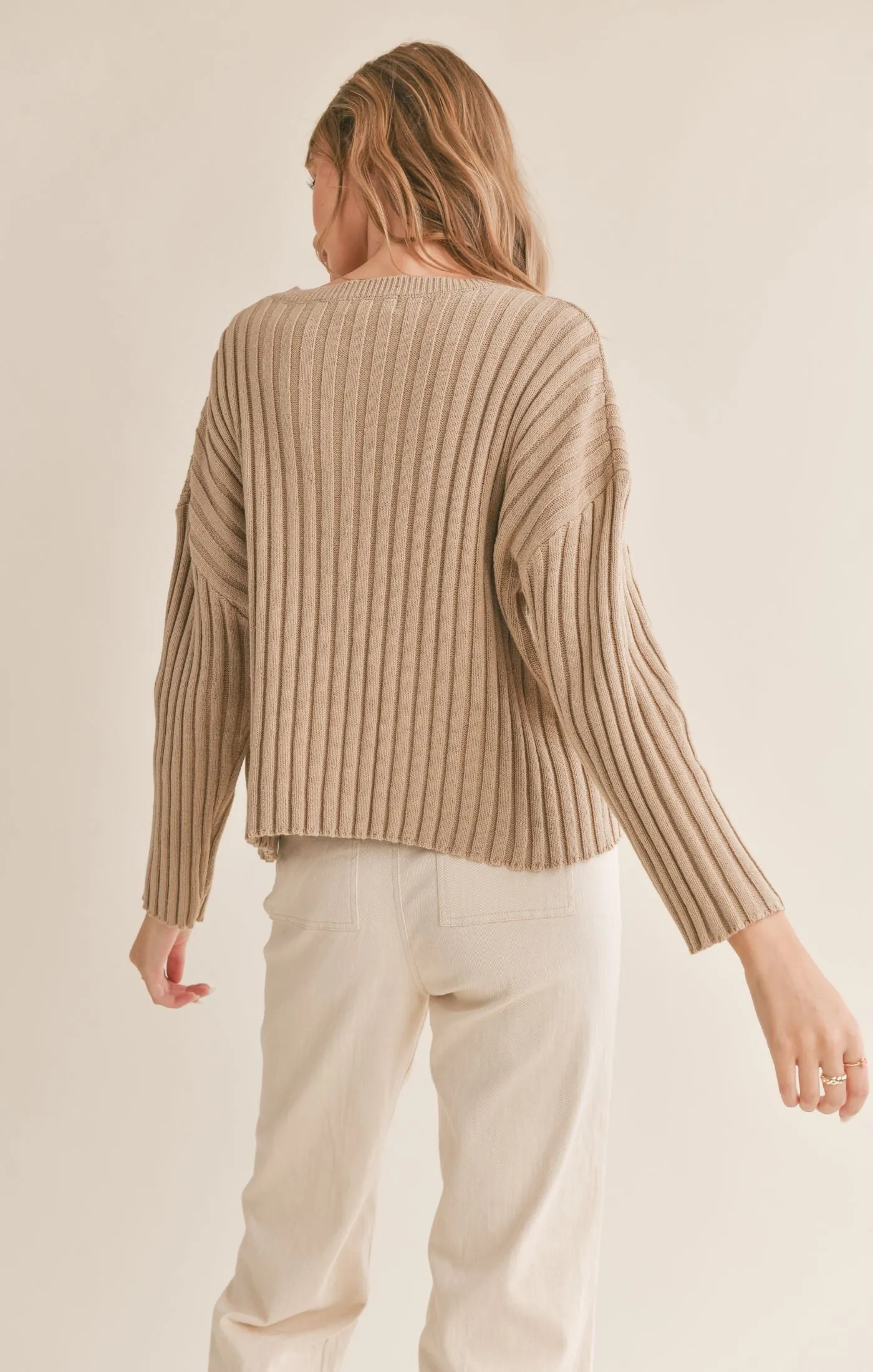 Jemma Sadie & Sage Ribbed Knit Top