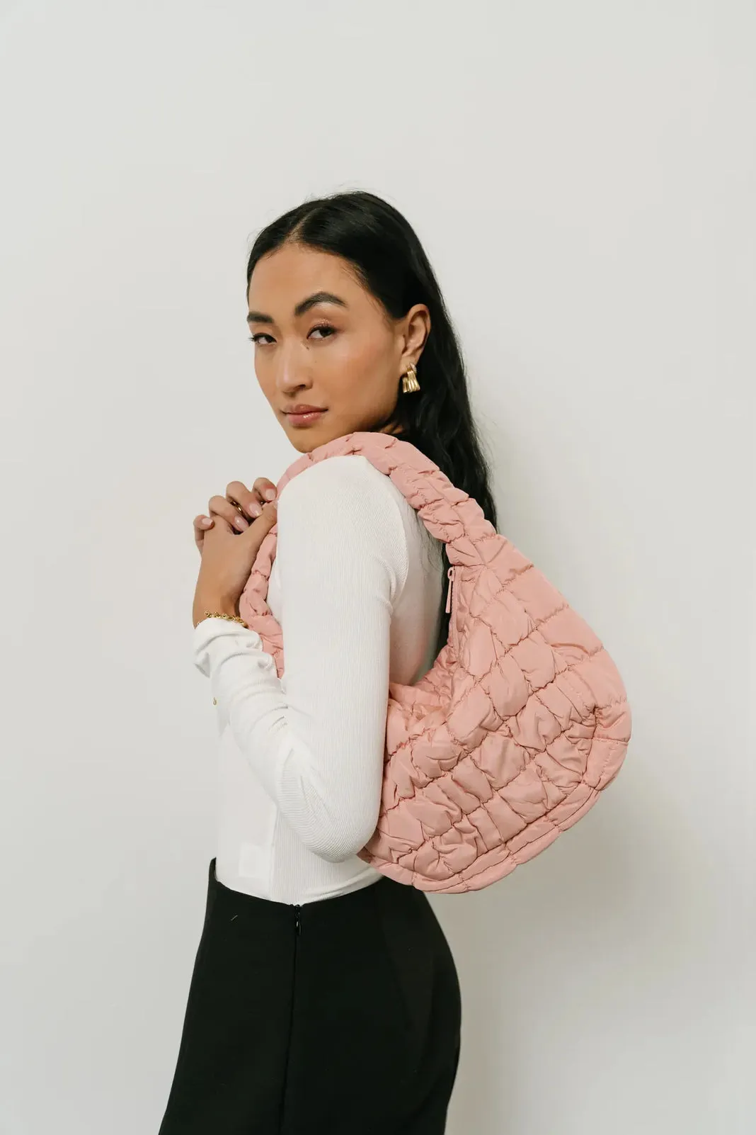 Julia Pink Quilted Bag