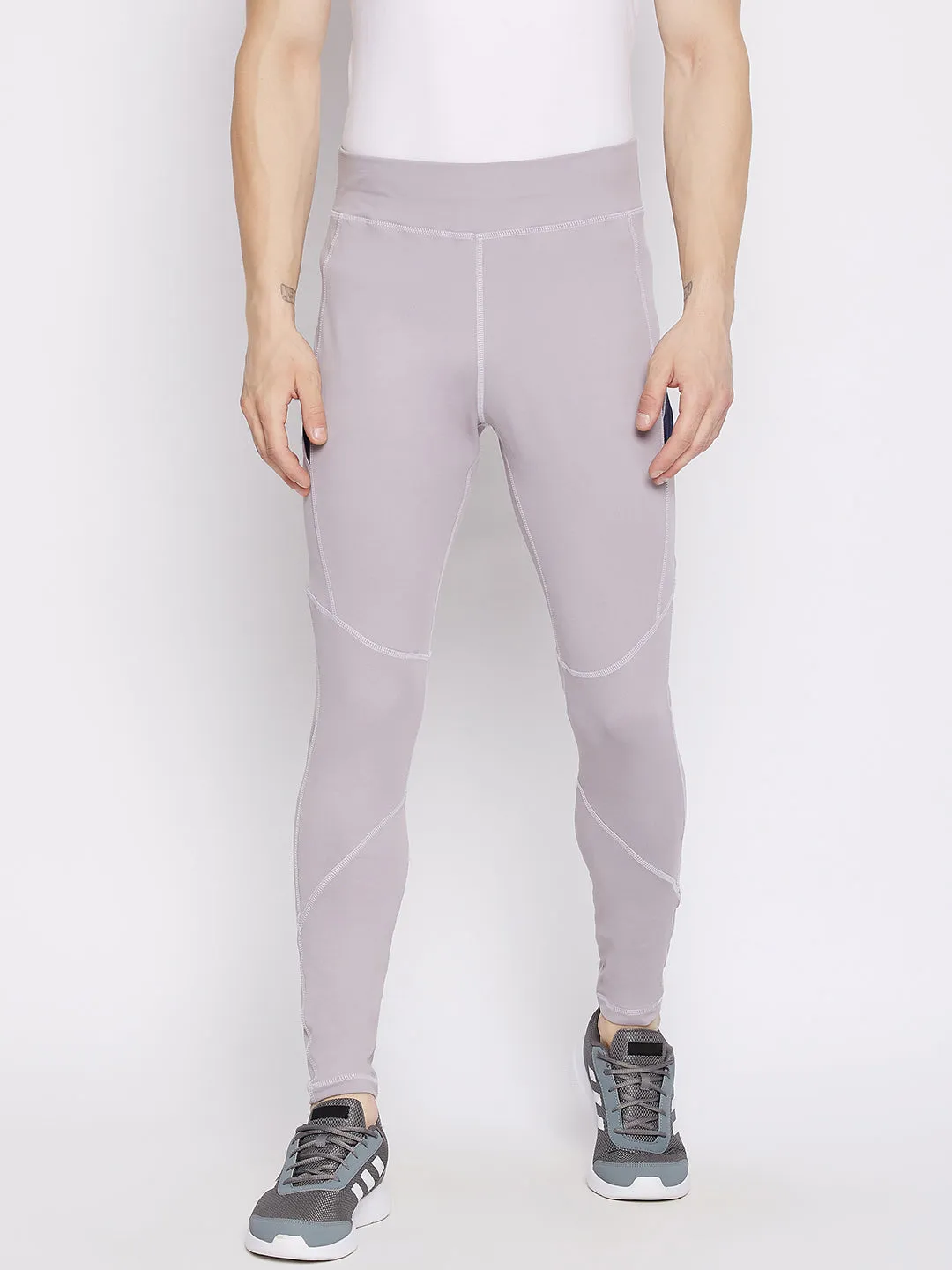 JUMP USA Men Grey Active Wear Tights