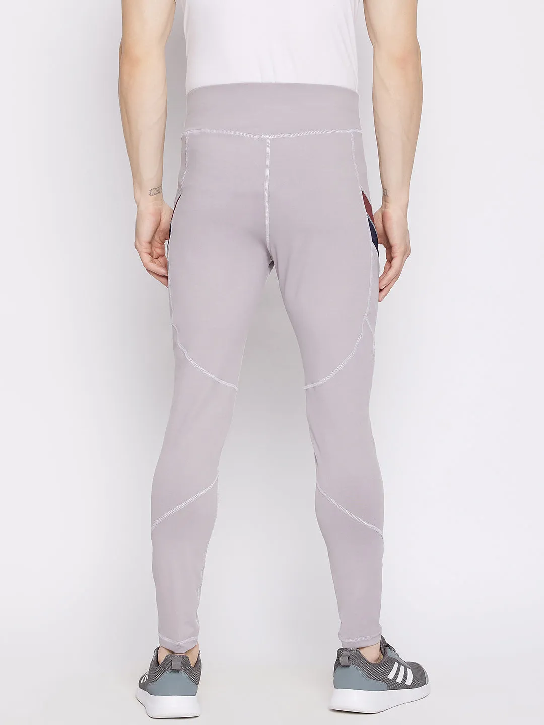 JUMP USA Men Grey Active Wear Tights