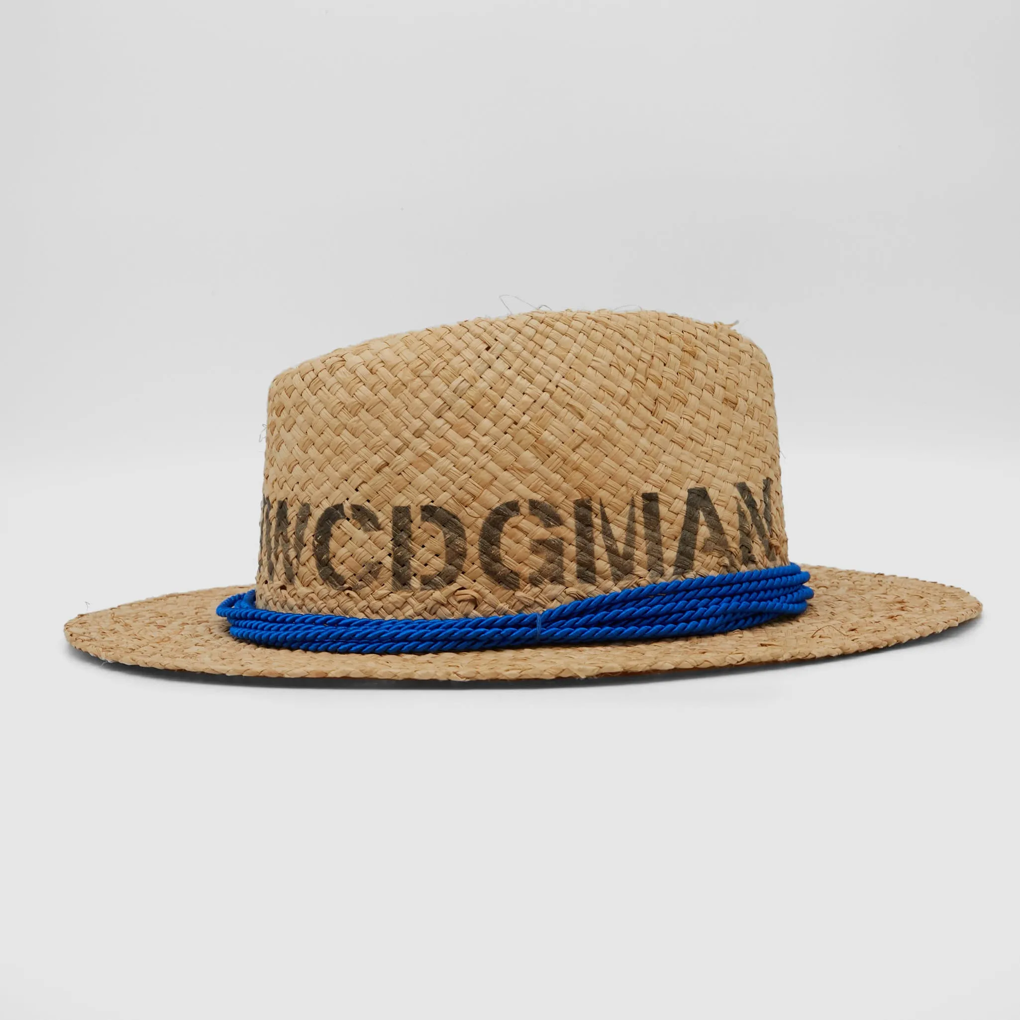 Junya Watanabe Man Woven Raffia Straw Hat