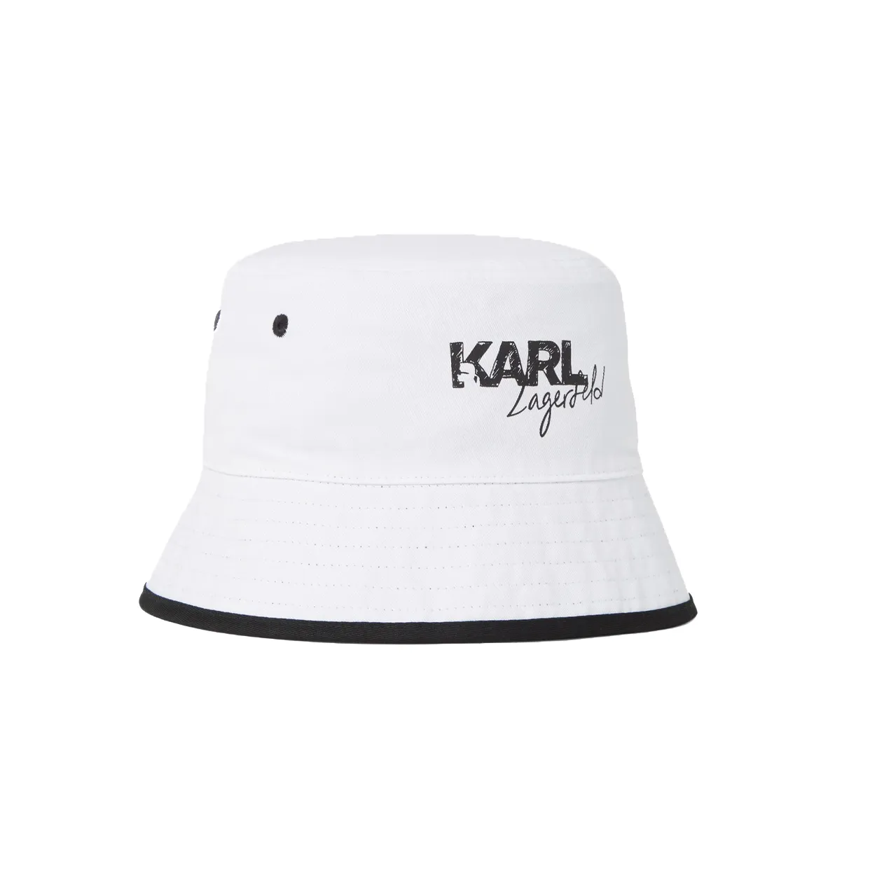 K/Elements Reversible Bucket Cap in Black/White