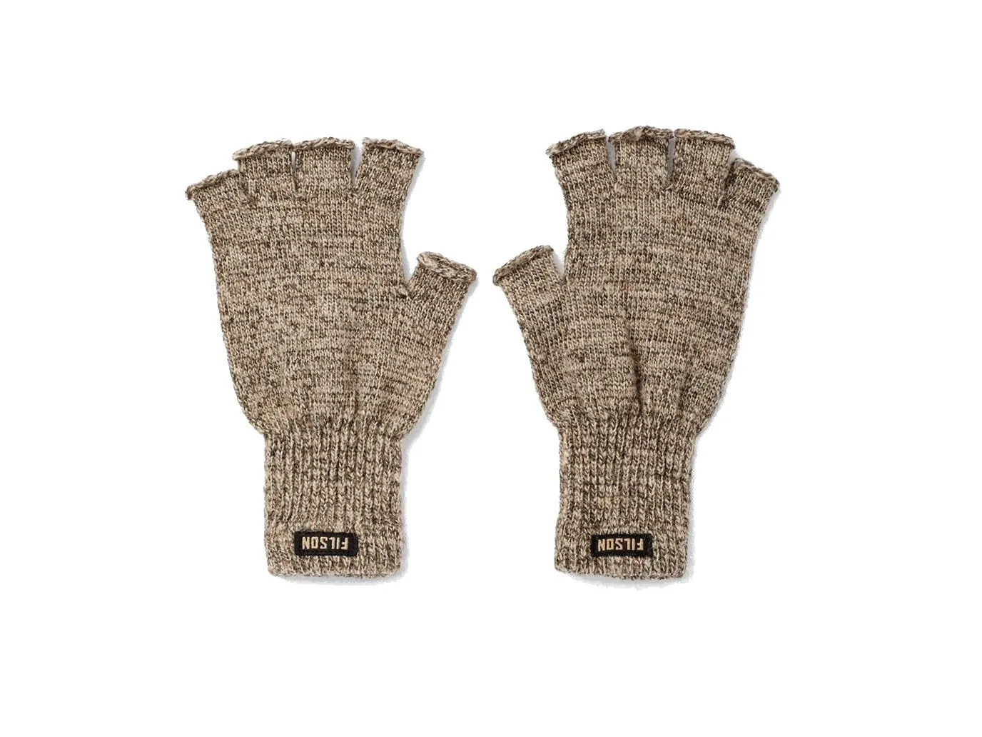 Knit Fingerless Gloves Heather