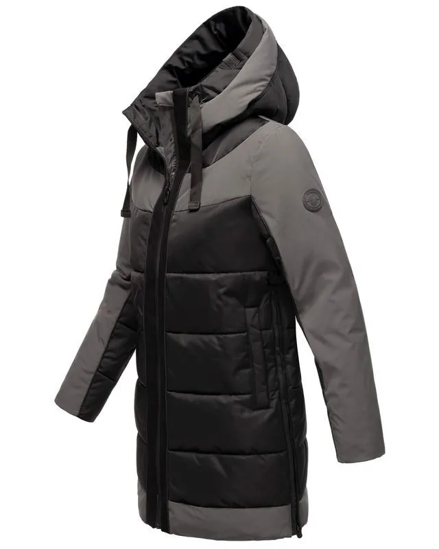 Navahoo's Long Down Coat for Women with Hood