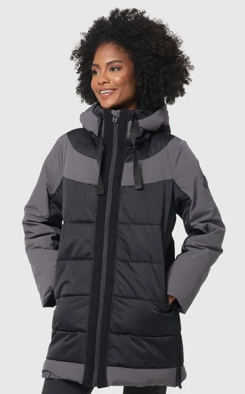 Navahoo's Long Down Coat for Women with Hood