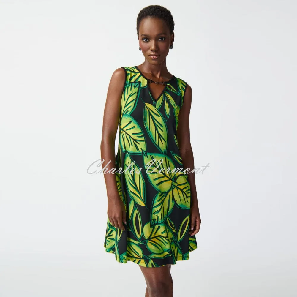 Tropical Print Dress Joseph Ribkoff 241201