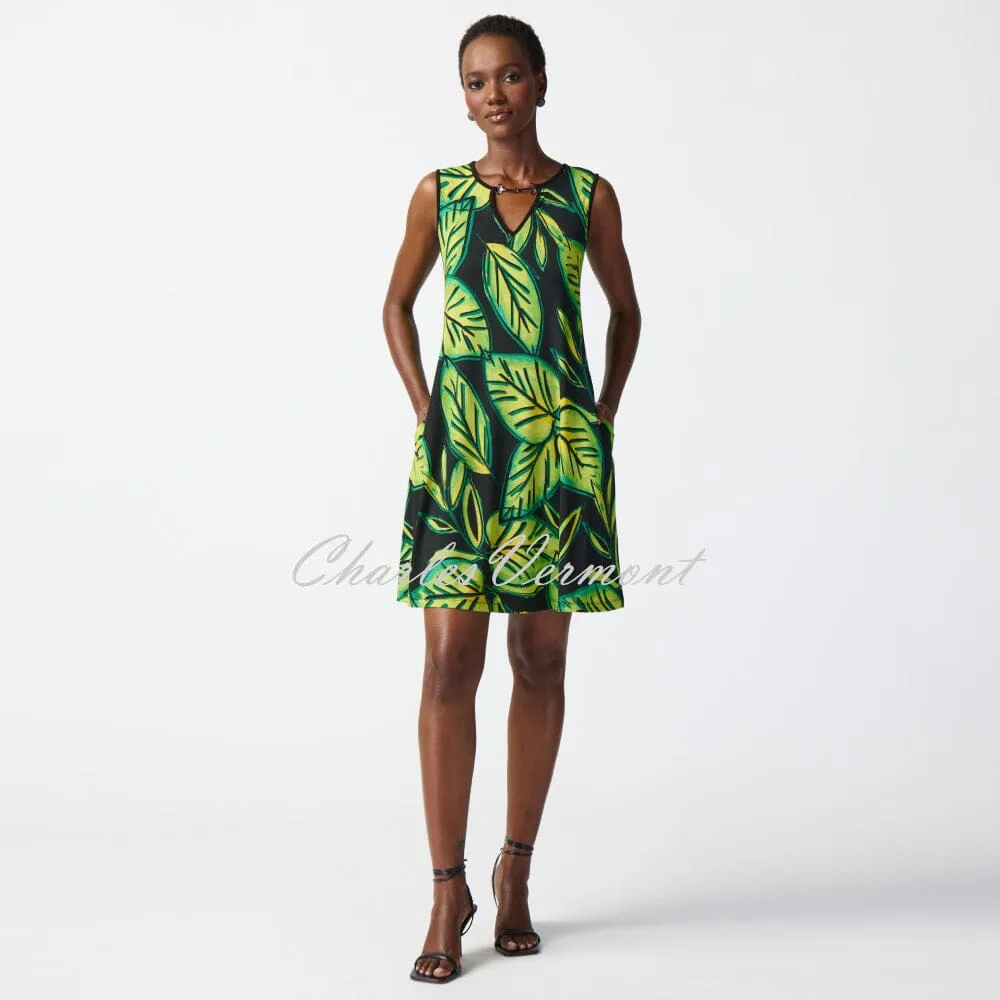 Tropical Print Dress Joseph Ribkoff 241201