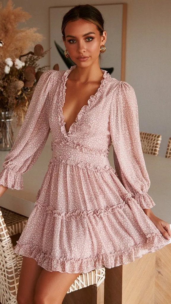 Long Sleeve Summer Dress