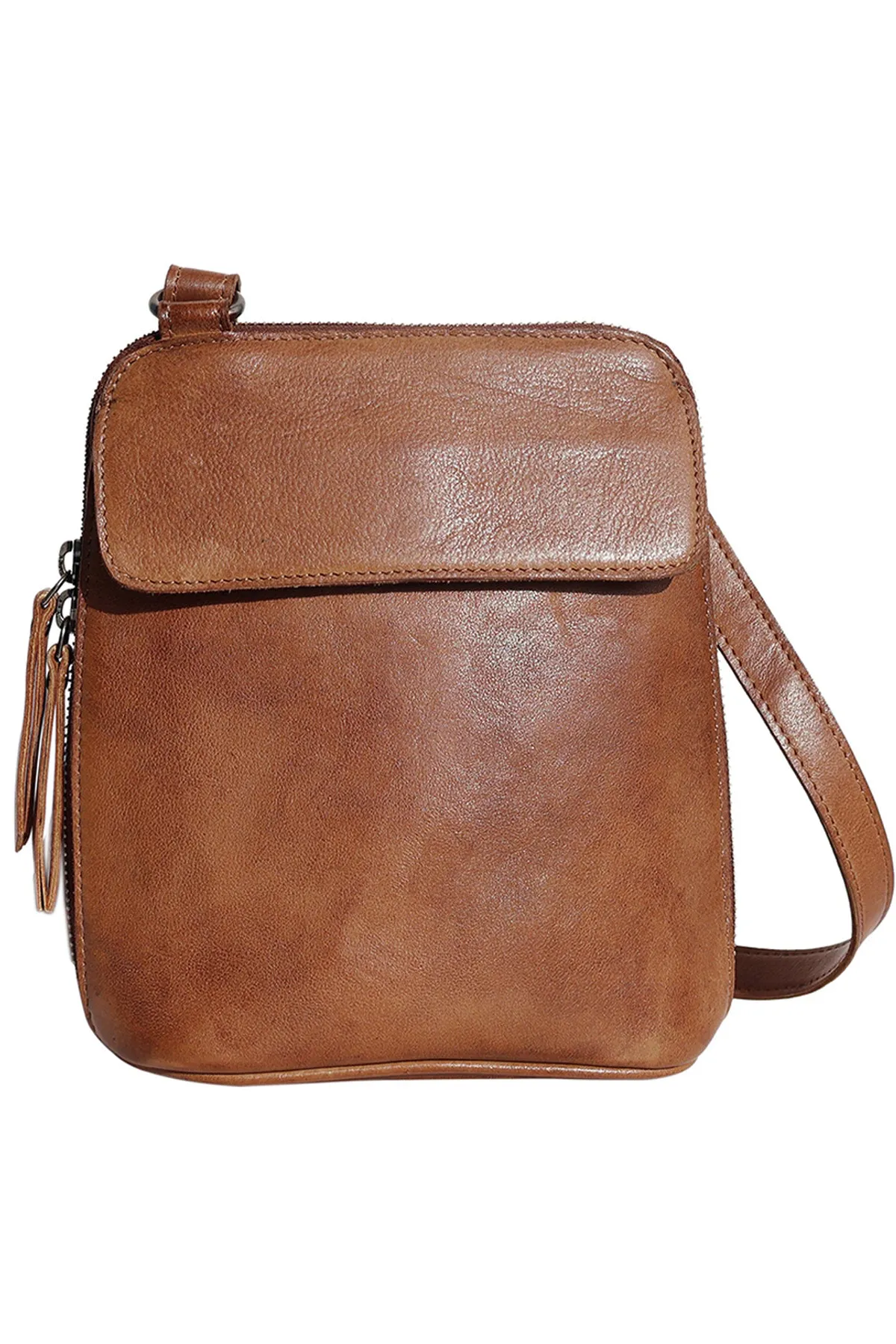 Lucy Leather Crossbody Bag