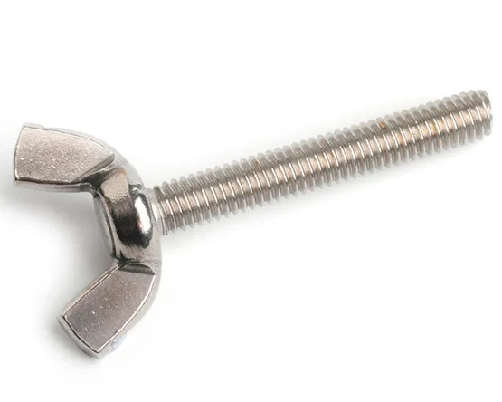 M12 X 45 WING SCREW DIN 316 AMERICAN FORM A4 STAINLESS STEEL