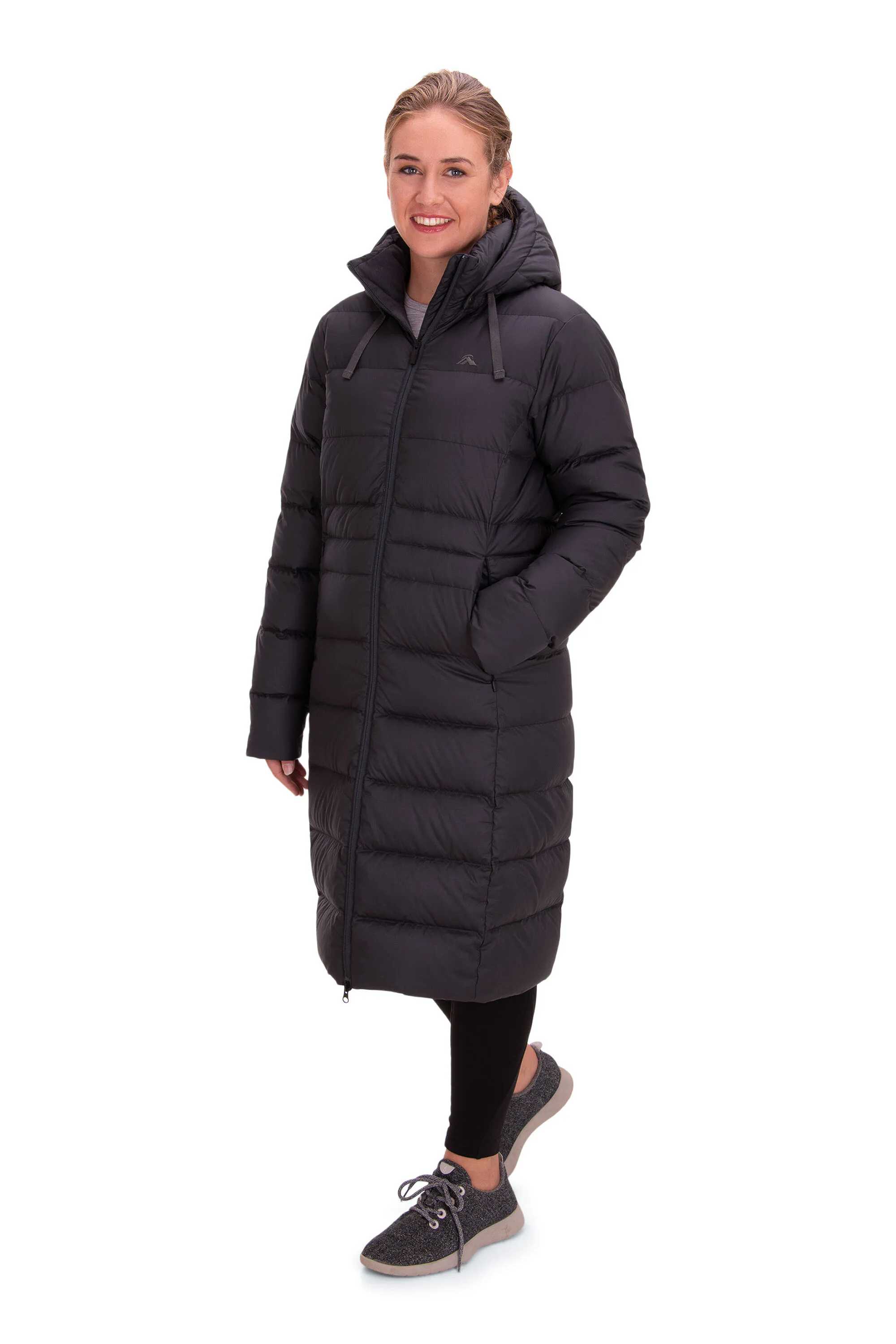 Macpac Women's Aurora Long Hooded Down Coat