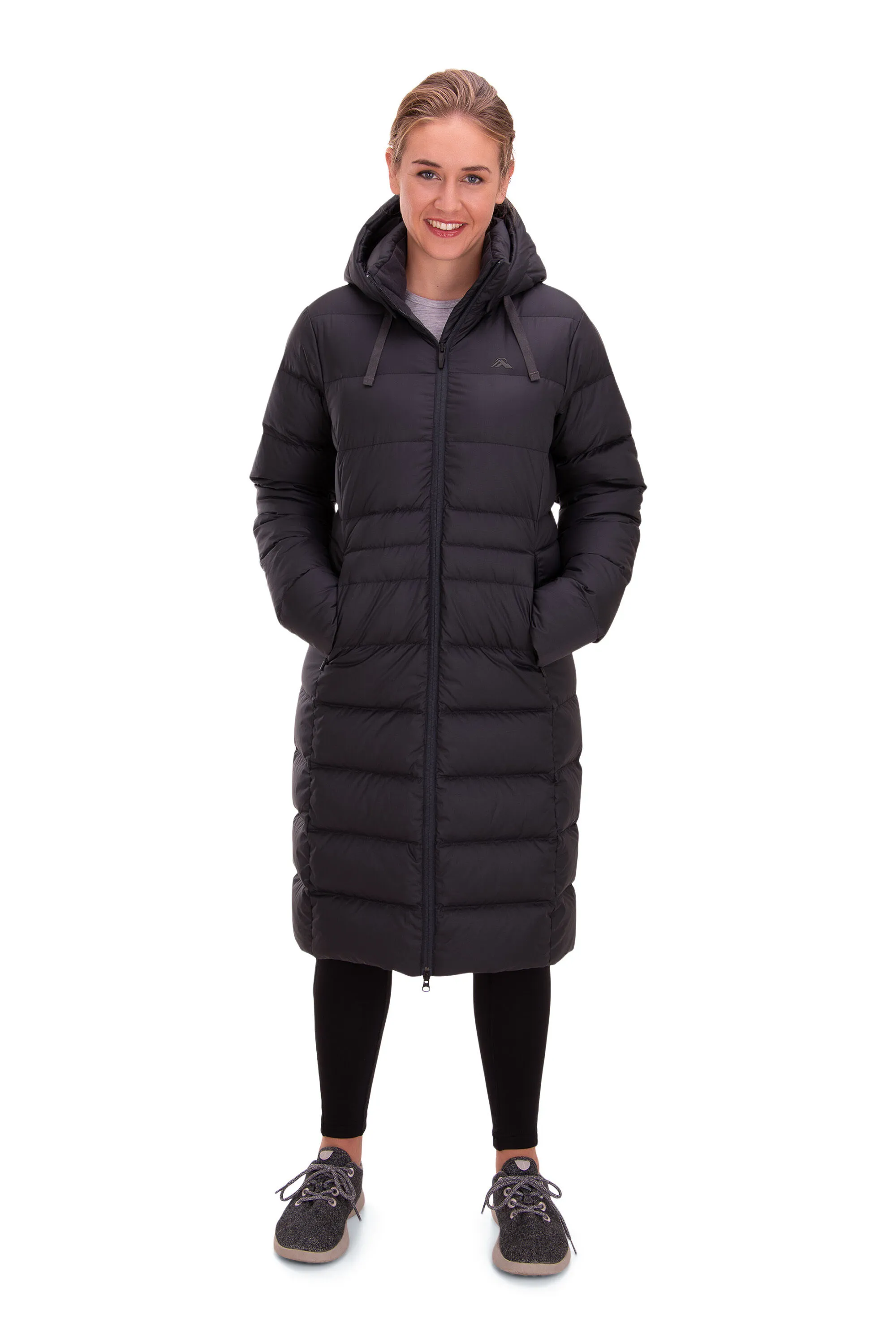 Macpac Women's Aurora Long Hooded Down Coat