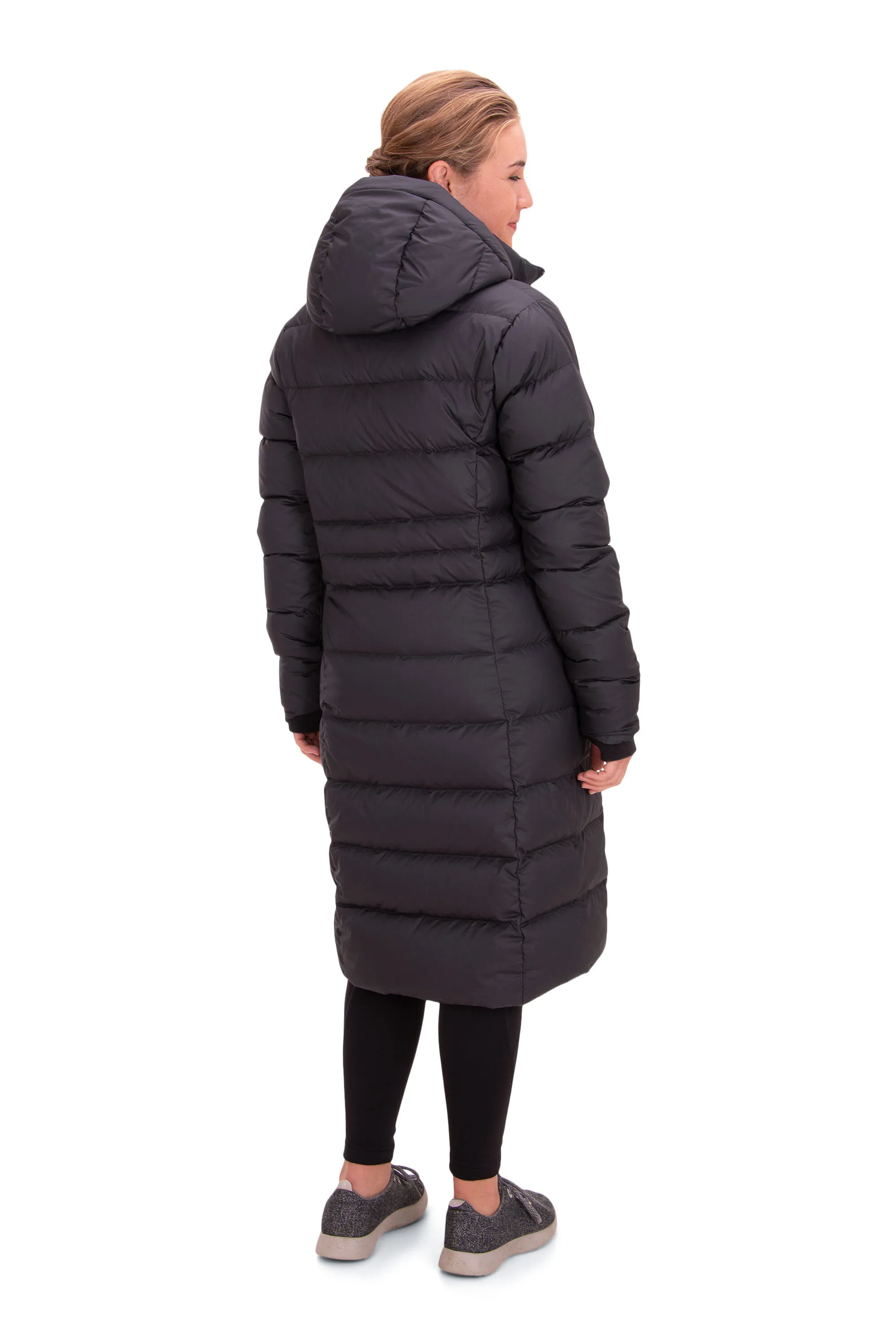 Macpac Women's Aurora Long Hooded Down Coat