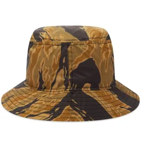 Maharishi Mint Gold & Olive Camo Tech Reversible Bucket Hat