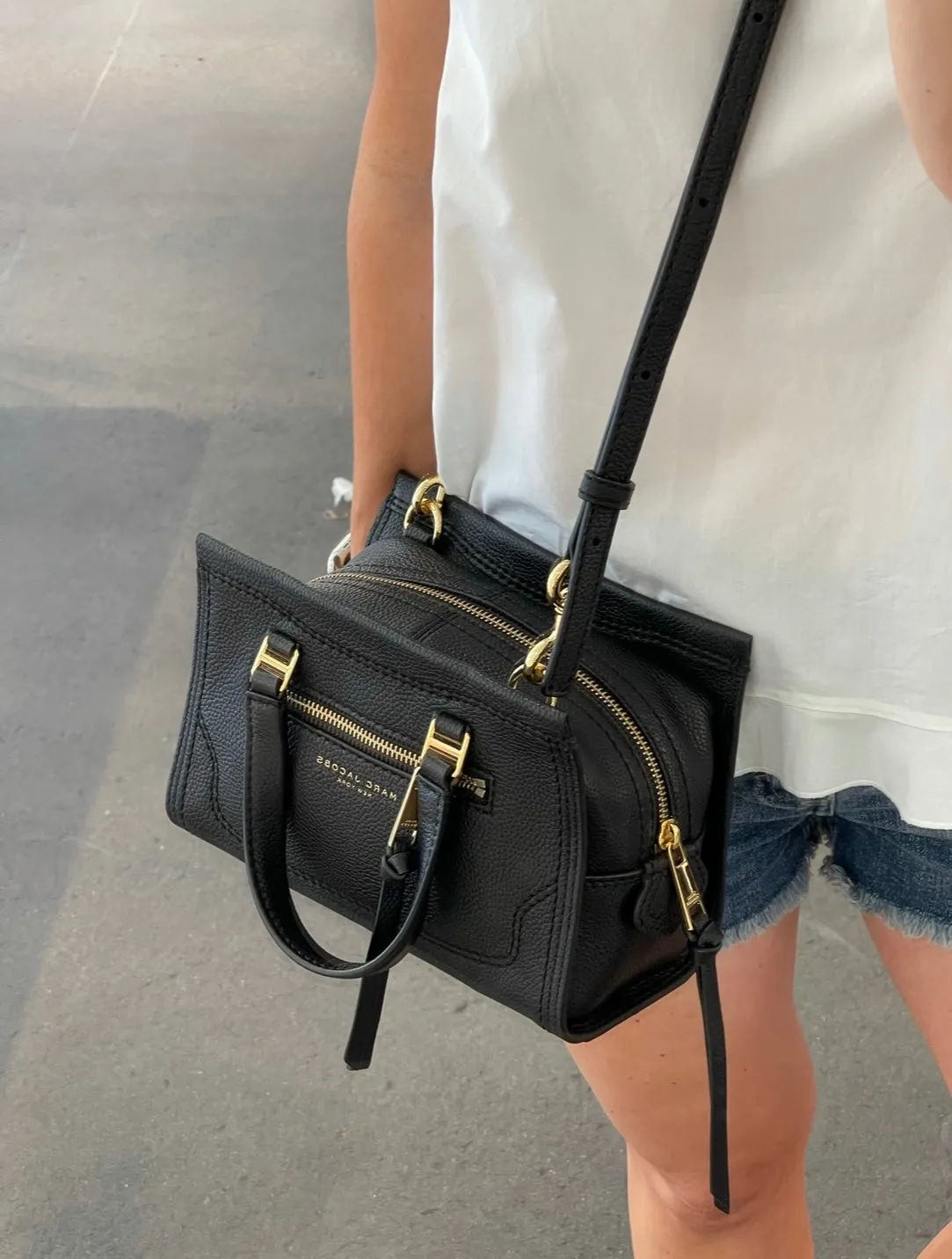 Marc Jacobs Mini Cruiser Leather Satchel