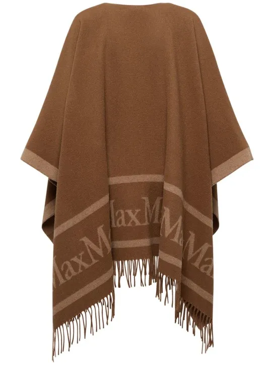 Max Mara   Hilde wool cape 