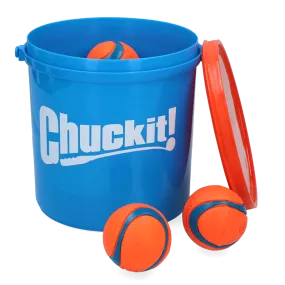 Chuckit Bucket with Medium 8-Pack Ultra Balls