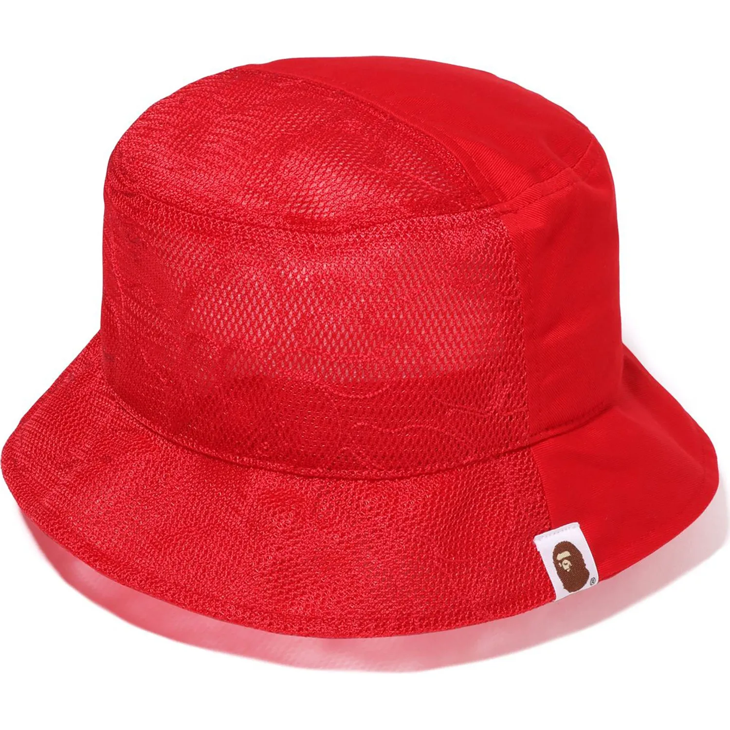 BAPE Half Mesh Bucket Hat for Men