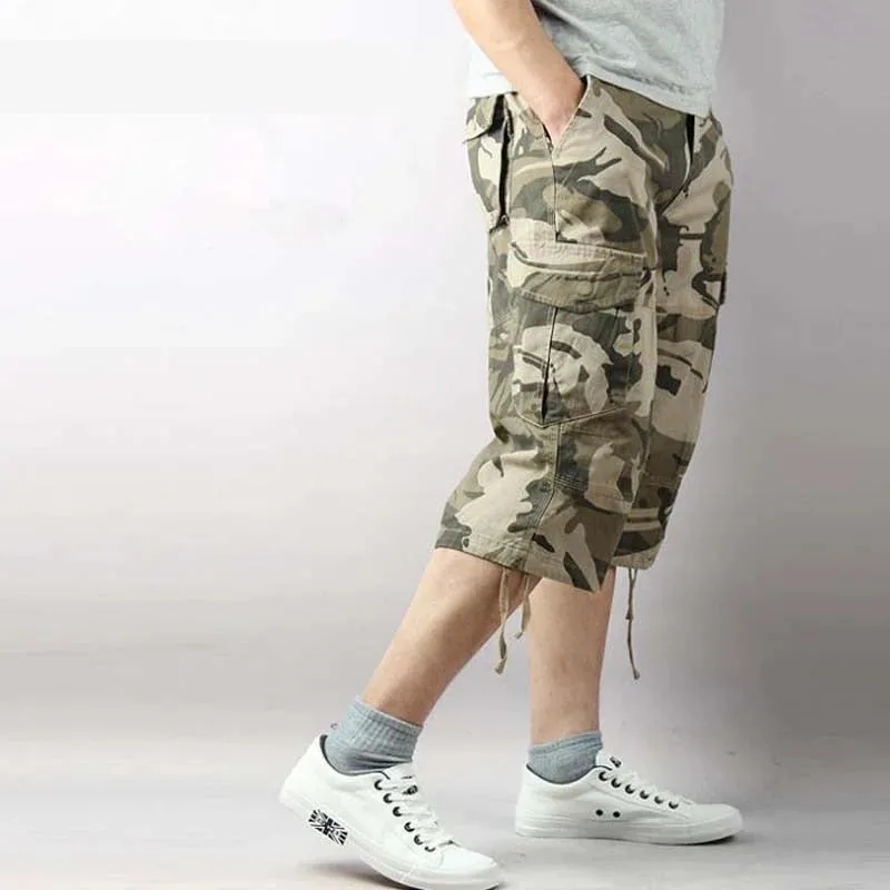 Loose Baggy Mid-Waist Shorts