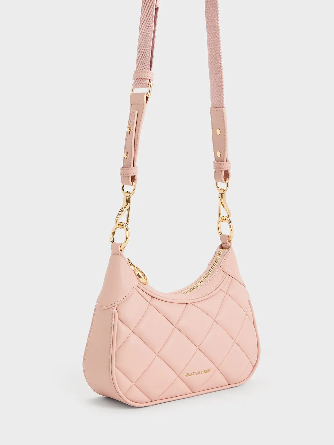 Mini Alcott Pink Quilted Bag