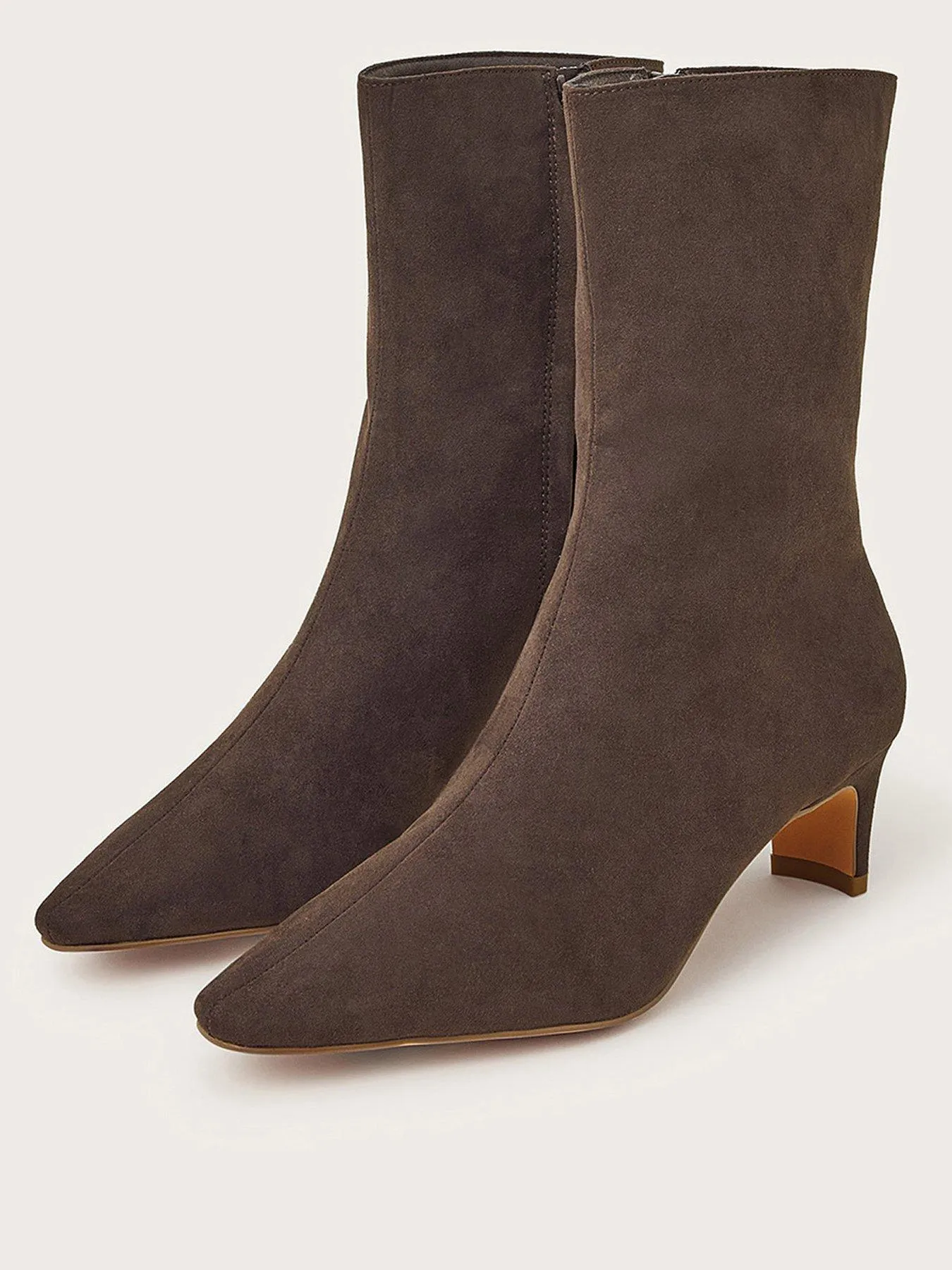 Monsoon Blake Suede Boots - Brown