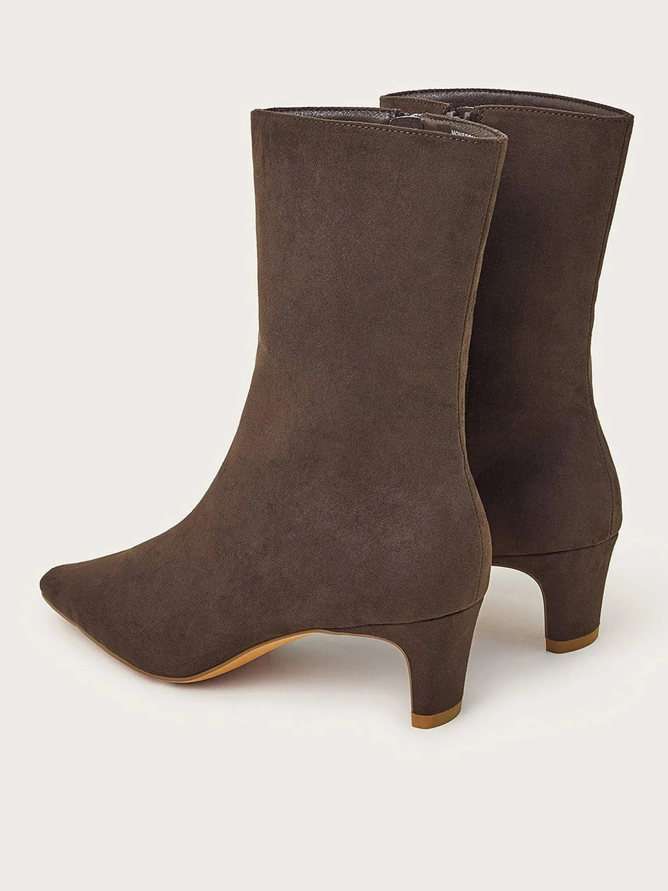 Monsoon Blake Suede Boots - Brown