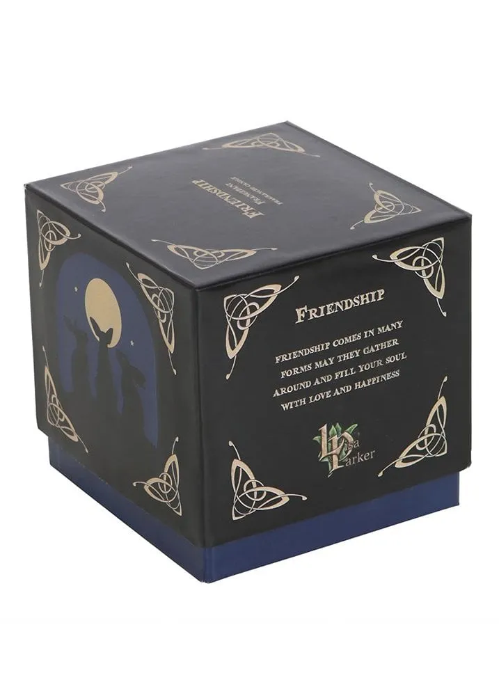 Moon Gazing Hares Frangipani Friendship Candle