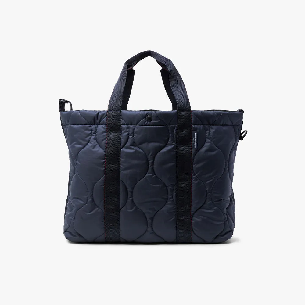 Navy Quilted Bag COMME des GARONS HOMME