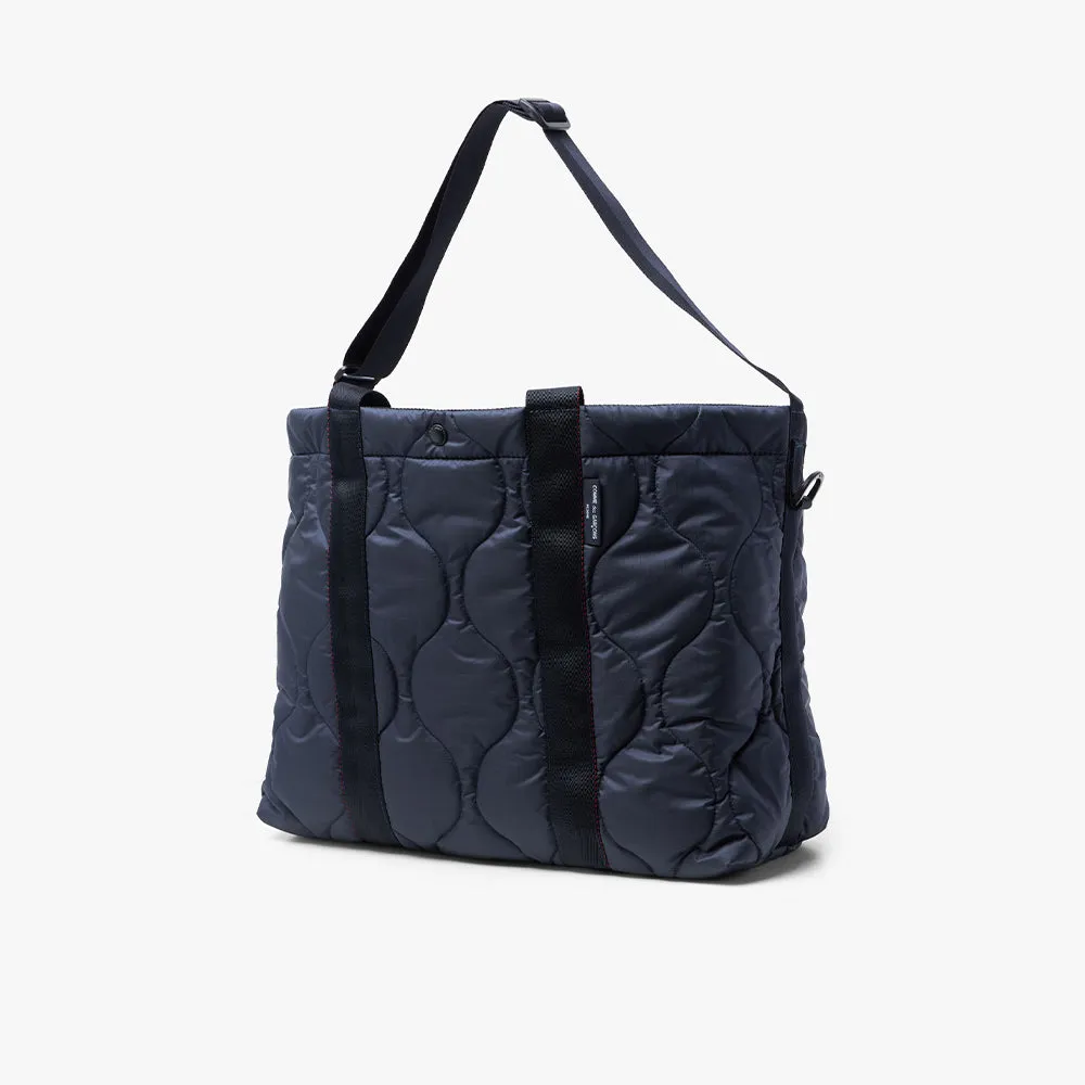 Navy Quilted Bag COMME des GARONS HOMME