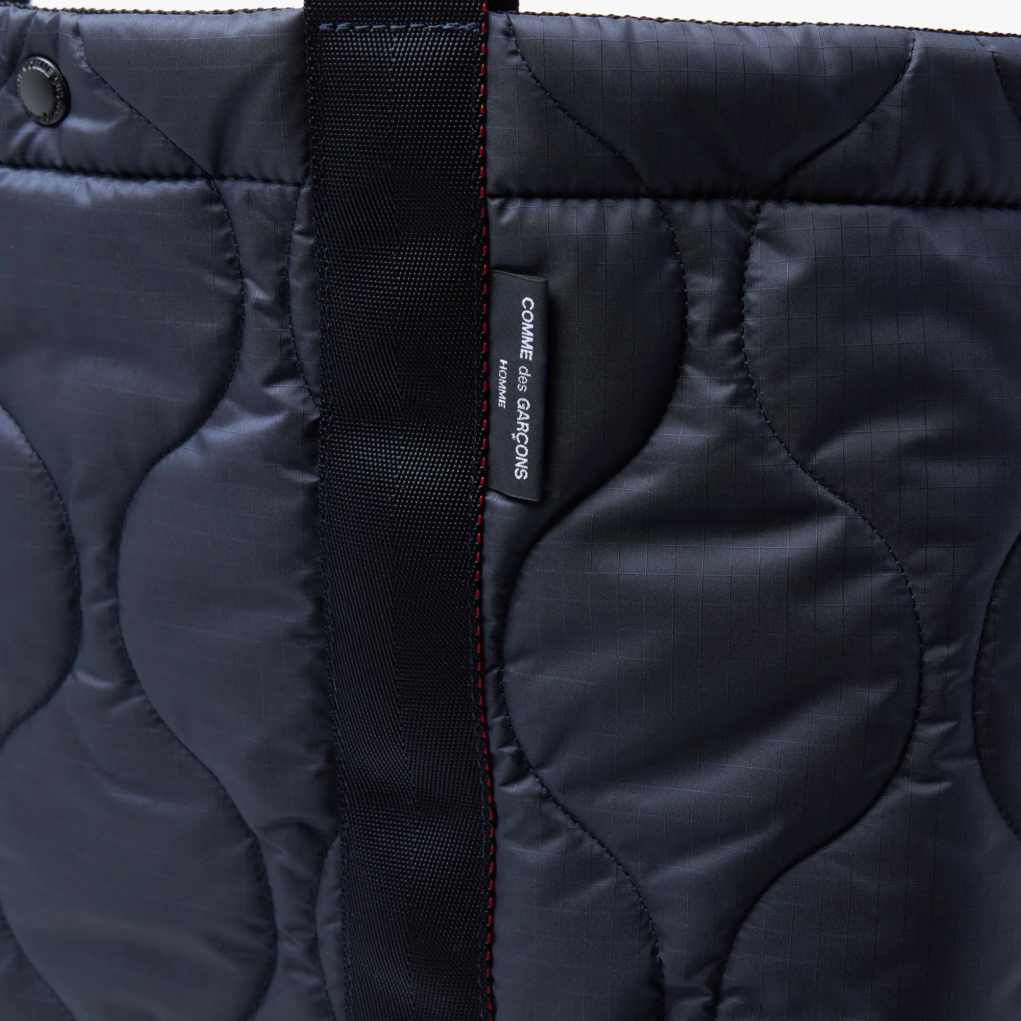 Navy Quilted Bag COMME des GARONS HOMME