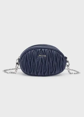 Navy Quilted Bag