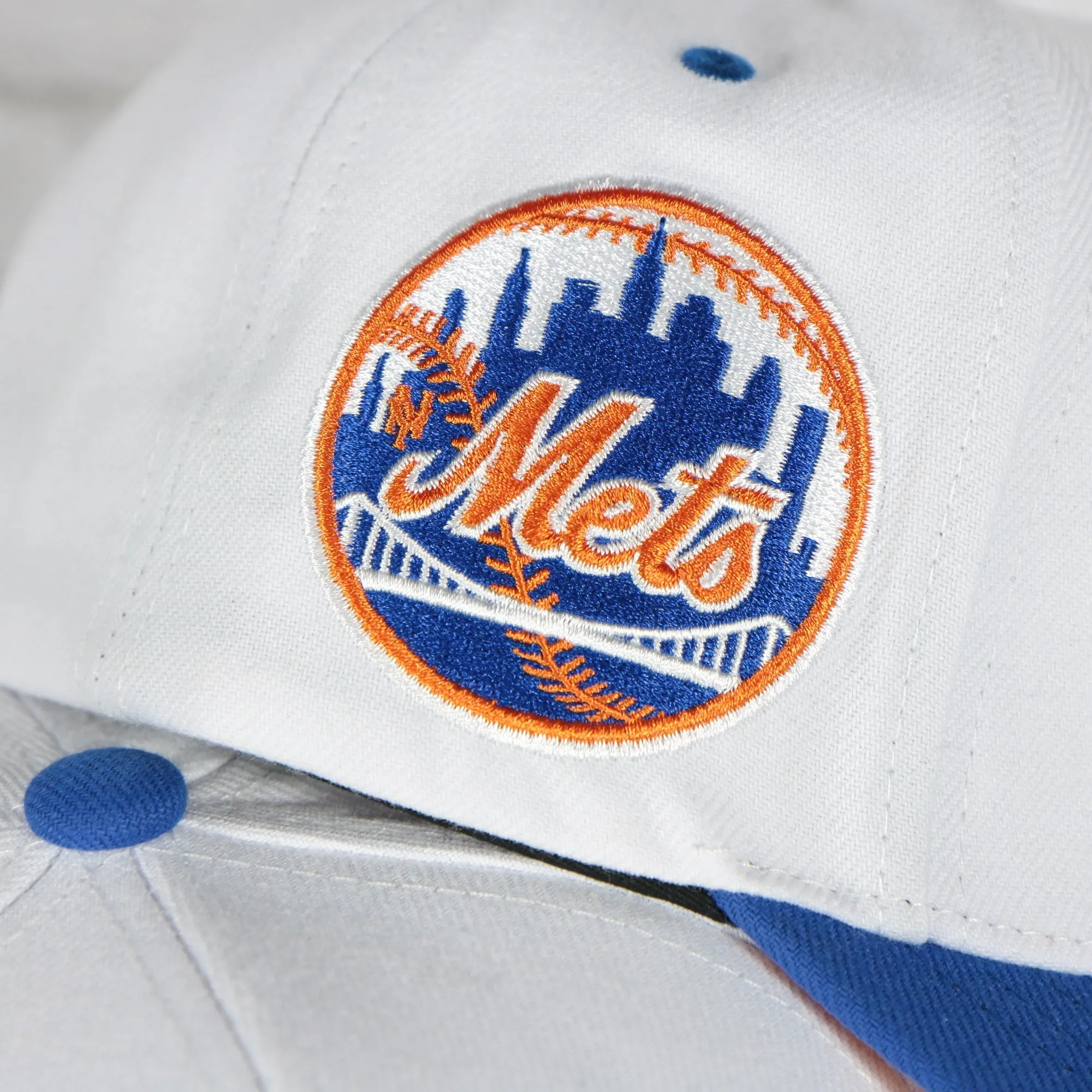 New York Mets Cooperstown Snapback Hat with Script Logo