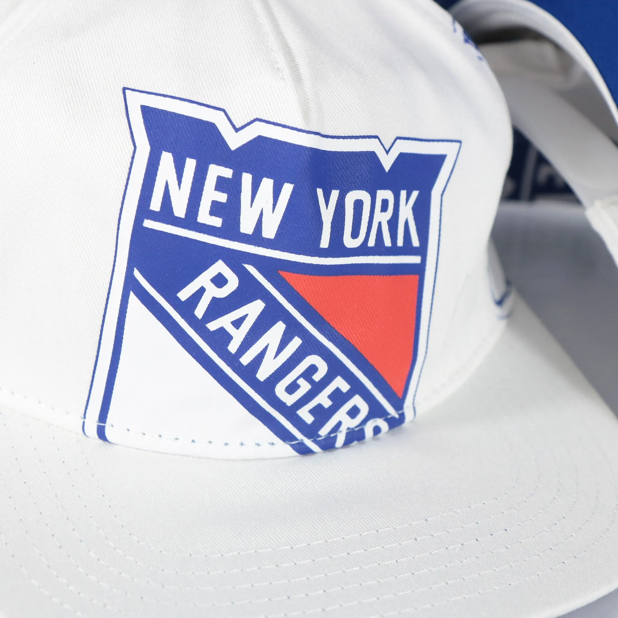 New York Rangers NHL Snapback Hat with White and Royal Colors