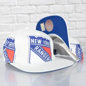 New York Rangers NHL Snapback Hat with White and Royal Colors